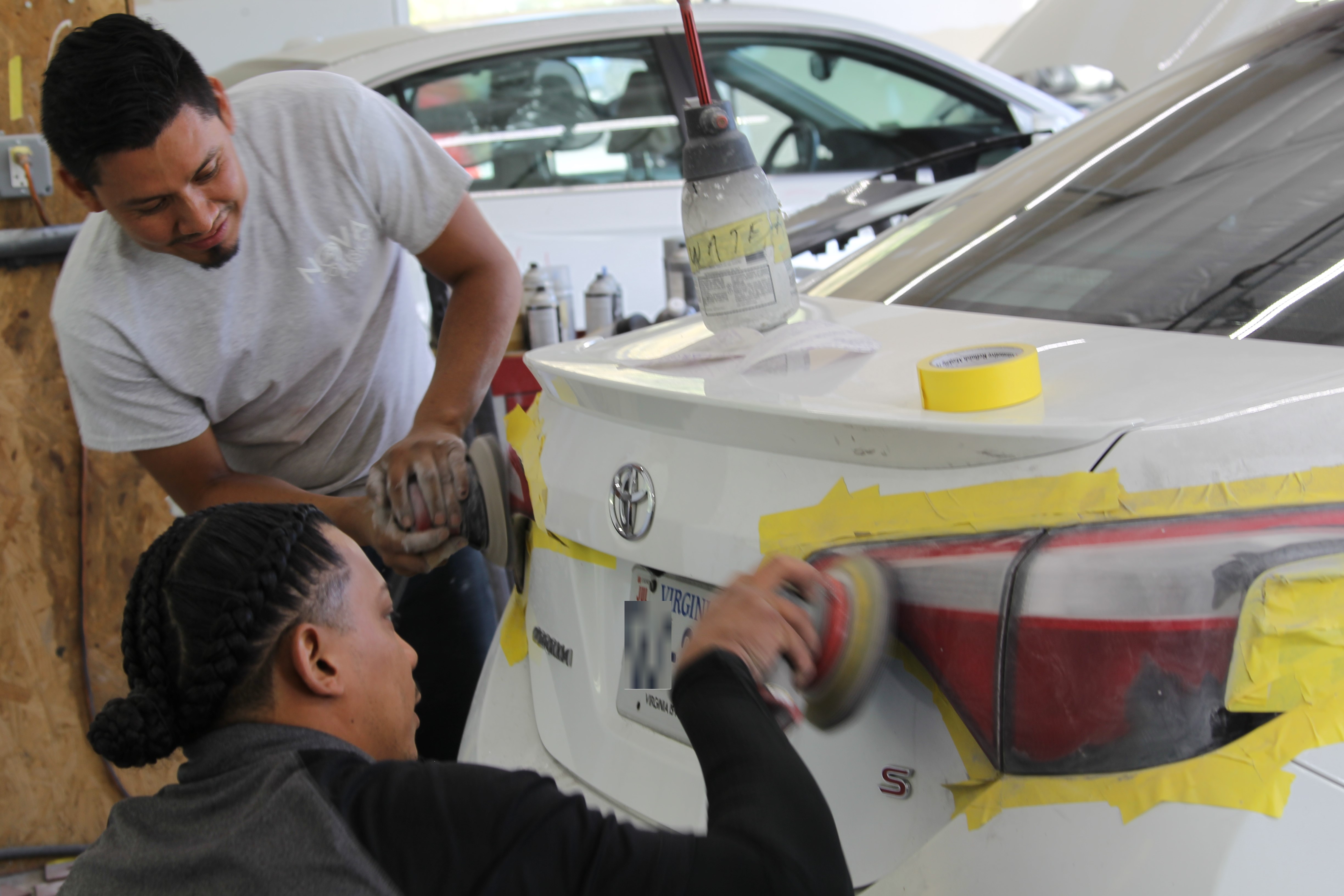 Paint refinishing and color matching